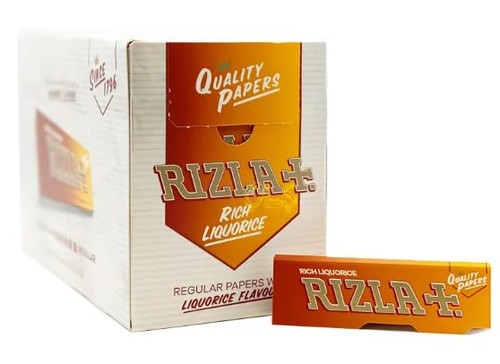 Rizla liquorice rolling papers - liquorice,
