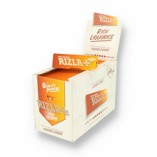 Rizla liquorice regular size - liquorice,