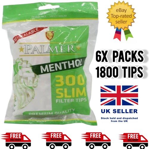 Palmer menthol filter tips - menthol,