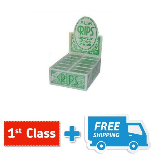 Rips green slim cigarette - rips,