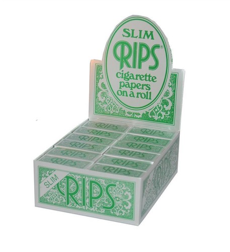 Rips green slim cigarette - rips,