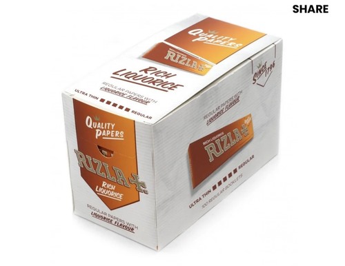 Rizla liquorice regular - rizla, size
