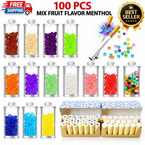 100pcs fruit flavor menthol - 100pcs,