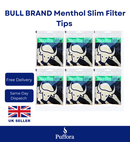 Bull brand menthol filter tips - filter,